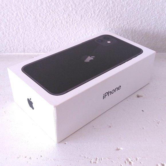 APPLE iPHONE 11 BOX ONLY 64GB Original Packaging OEM Stickers COLLECTIBLE Nerd - Picture 5 of 15